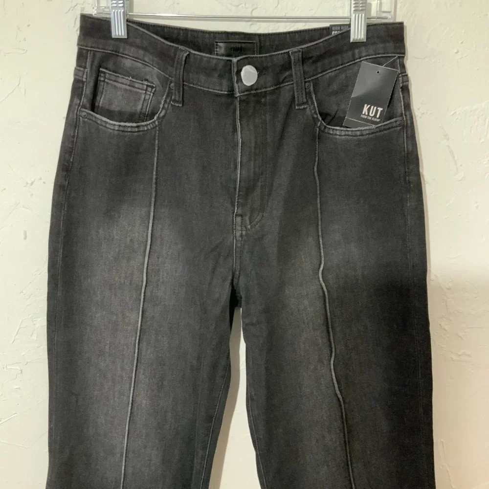 NWT KUT FROM THE KLOTH Charlotte High Rise Ankle Flare Jeans Sz 10